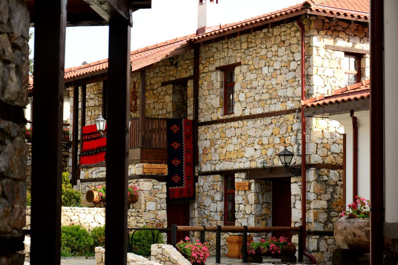 Macedonian Village Hotel & Resort Gorno Nerezi Bagian luar foto